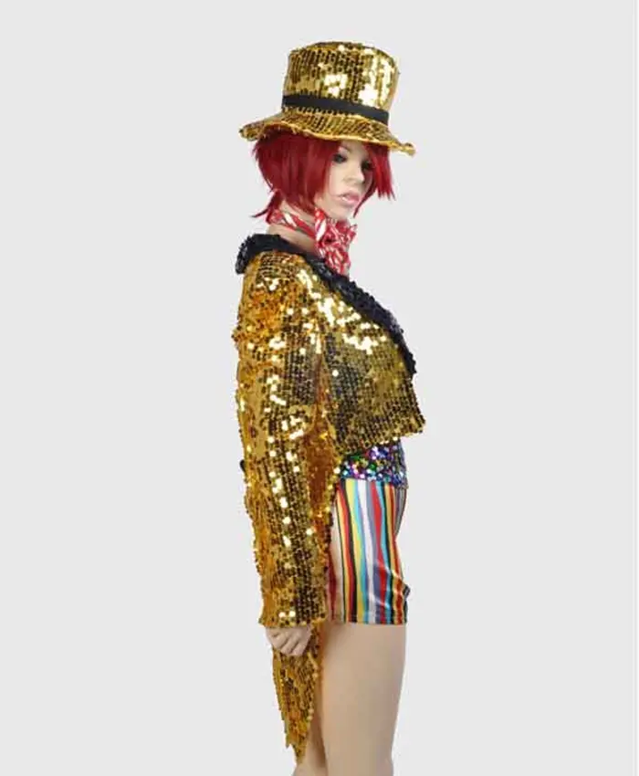 Rocky Horror Picture Show Columbia Costume Side