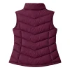 Rooster Lauren Tsai Burgundy Vest Back