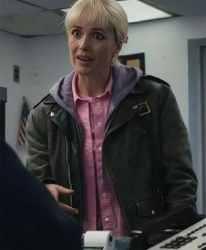 Rose Byrne Tow 2026 Leather Jacket For Sale