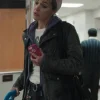 Rose Byrne Tow 2026 Leather Jacket Side