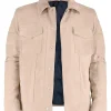 Ryan Seacrest American Idol Beige Suede Jacket