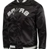 San Antonio Spurs Black Bomber Jacket