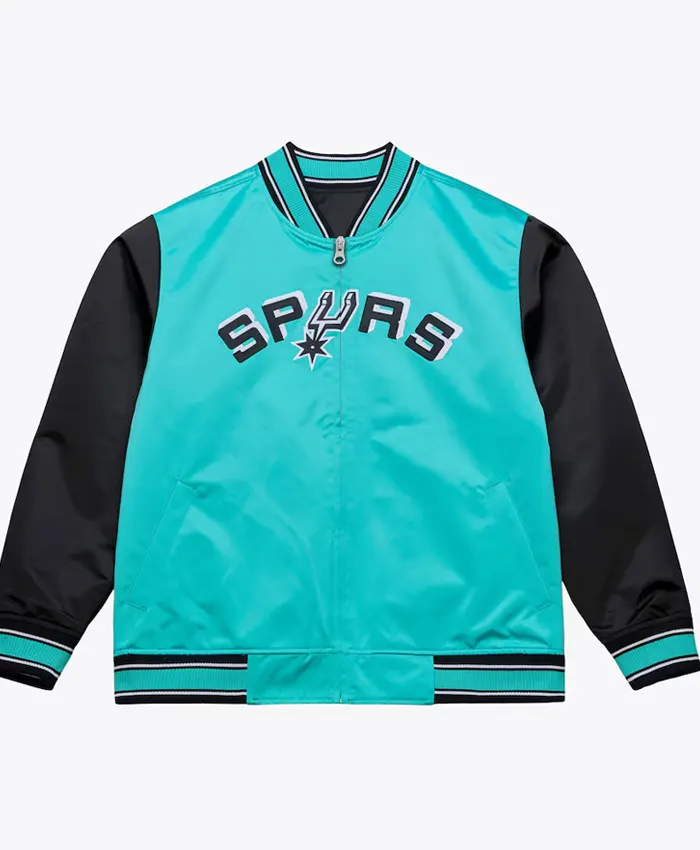 San Antonio Spurs Full Zip Satin Jacket