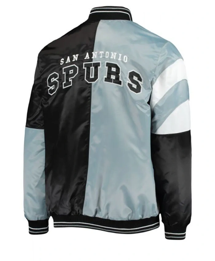 San Antonio Spurs Starter 75th Anniversary Leader Color Block Jacket For Sale