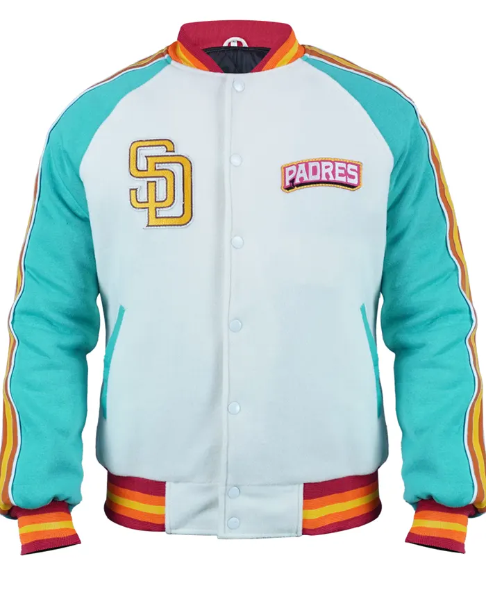San Diego Padres 2026 La Catrina City Connect Jacket Front