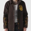 San Diego Padres New Era x Rotulos Bautista Brown Jacket Front