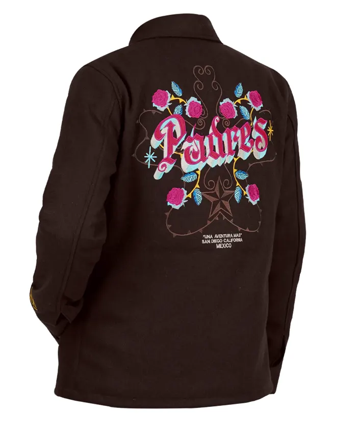 San Diego Padres New Era x Rotulos Bautista Full-Snap Coaches Jacket