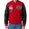 San Francisco 49ers Born For Sport Red and Black Bomber Jacket