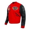 San Francisco 49ers Born For Sport Red and Black Bomber Jacket Side
