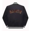 San Francisco Giants Vintage Starter Bomber Jacket Back