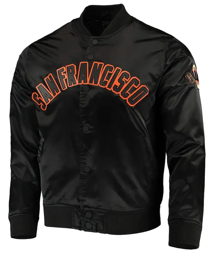 San Francisco Giants Wordmark Black Jacket