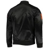 San Francisco Giants Wordmark Black Jacket Back