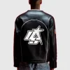 Serene GT Leather Jacket Back