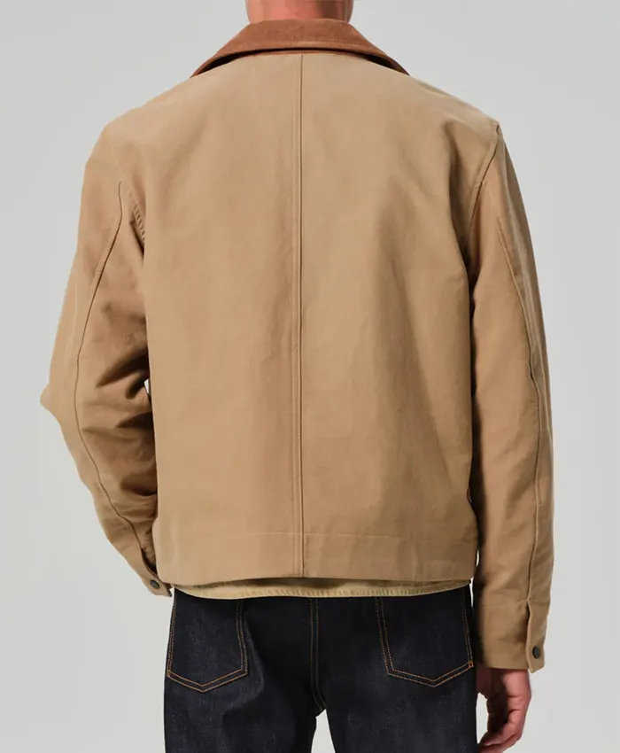 Service Beige Jacket Back