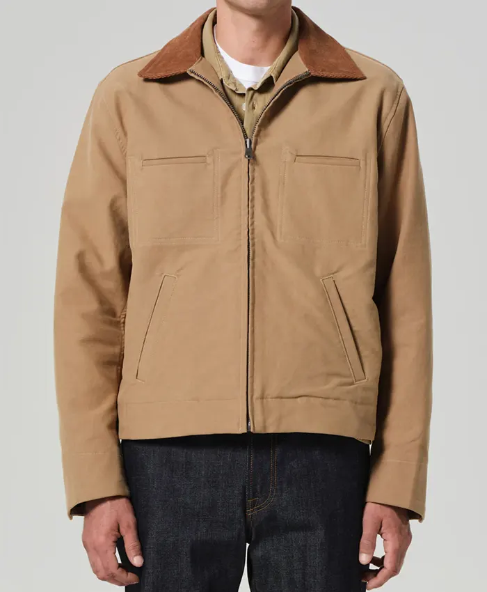 Service Beige Jacket Front