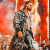 Seth Rollins WrestleMania 42 Black Leather Coat