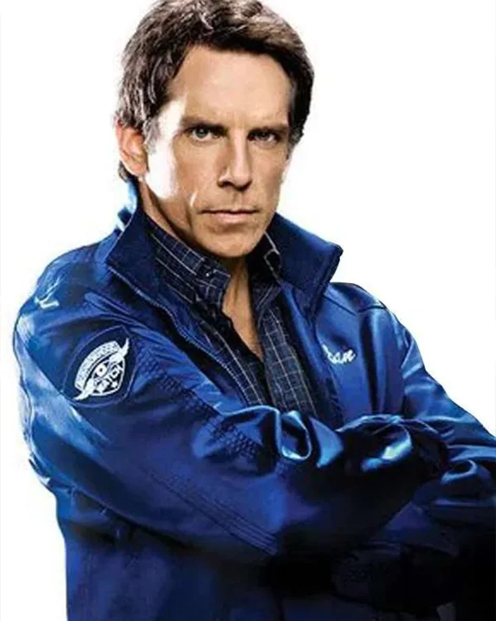 Shop Ben Stiller The Watch Varsity Jacket