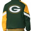 Shop Green Bay Packers Strong Arm Green Full Zip Jacket
