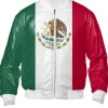 Shop Mexico Bomber Varsity Jacket Style 8