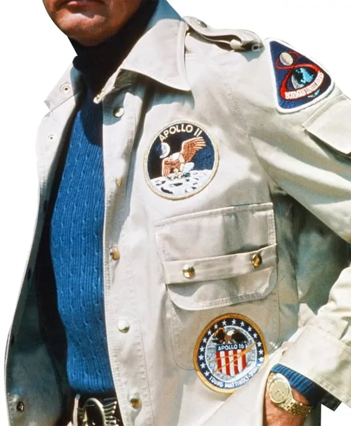 Lee Majors black jacket from The Six Million Dollar Man