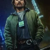Snake Killer S01 Pilou Asbæk Green Bomber Jacket