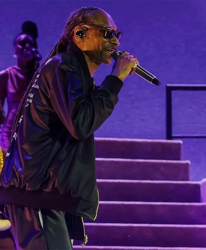 Snoop Dogg Festival Look Coachella 2026 Jacket Side