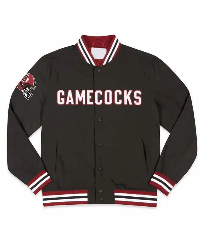 South Carolina Gamecocks Blackout Bomber Jacket