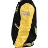 Southern University Full-Snap Black and Gold Varsity Wool Jacket