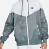 Sportswear Windrunner Nike Hooded Jacket Grey White