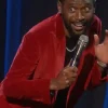 Stand Up Comedy Nostalgia 2026 Kountry Wayne Red Velvet Suit right Pose