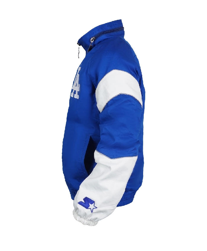 Los Angeles Dodgers blue full zip hooded jacket
