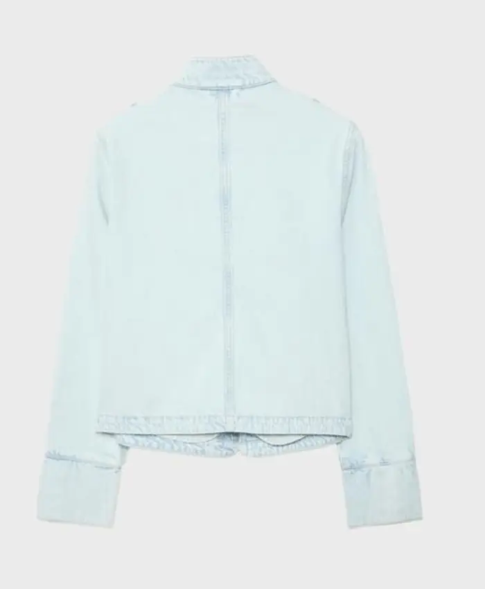Stradivarius Denim Jacket Back