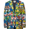 Super Mario Printed Blazer