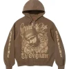 Supreme X DJ Screw Hoodie Brown