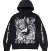 Supreme X DJ Screw Hoodie black front