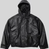 Supreme x Marithé & François Girbaud Leather Jacket Black