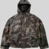 Supreme x Marithé & François Girbaud Leather Jacket Camo