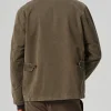 Surplus Olive Green Jacket Back