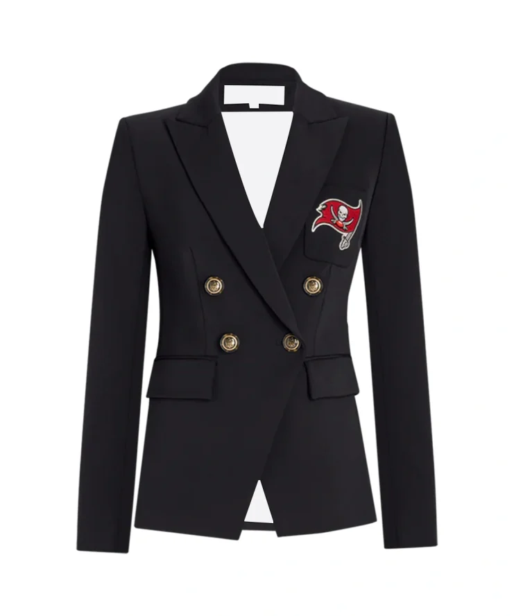 Tampa Bay Buccaneers Black Blazer without hoodie