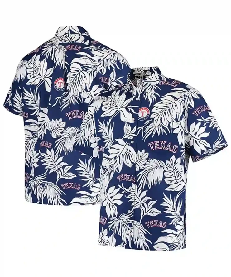 Texas Rangers Hawaiian Shirt Style 2