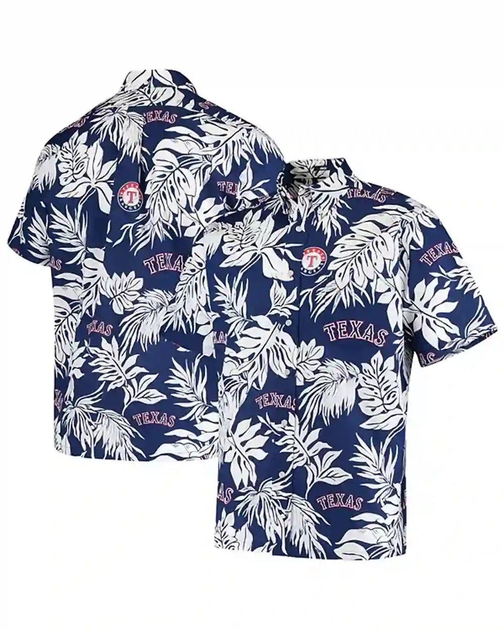 Texas Rangers Hawaiian Shirt Style 2