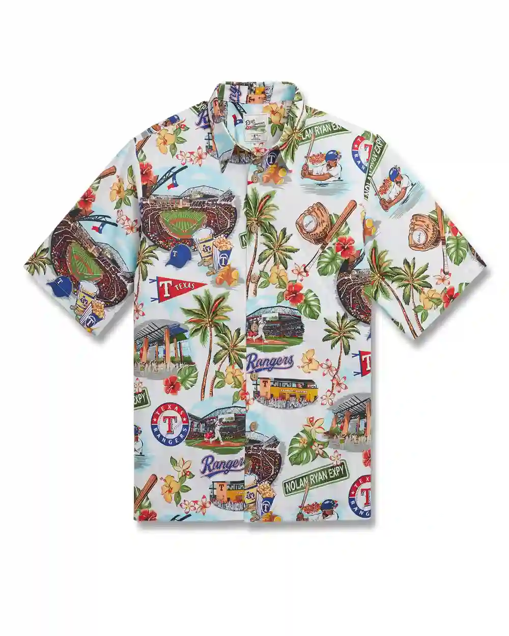 Texas Rangers Hawaiian Shirt Style 3