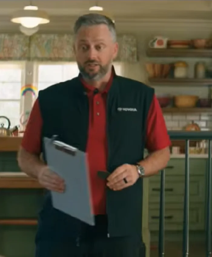 The Breadwinner Nate Bargatze Black Vest