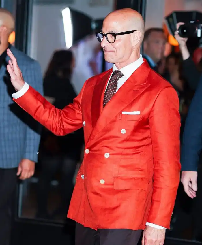 The Devil Wears Prada 2 Stanley Tucci NYC Blazer