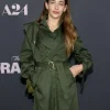 The Drama Premiere 2026 Jemima Kirke Green Coat