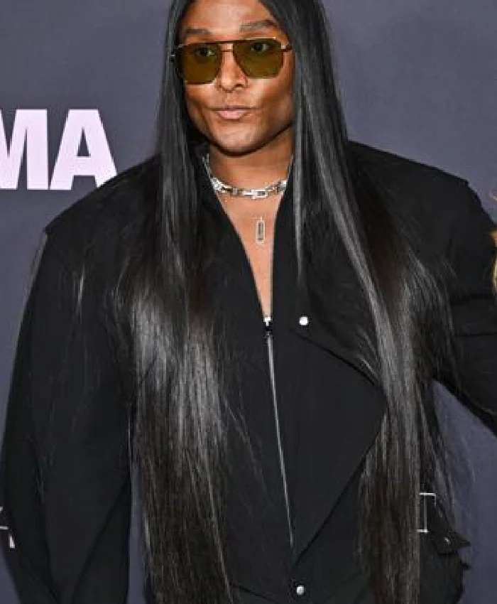 The Drama Premiere 2026 Law Roach Black Jacket