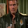 The Fall Guy Lee Majors Stuntman Association Leather Jacket Front