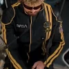 The Fall Guy Ryan Gosling NASA Leather Jacket Closeup