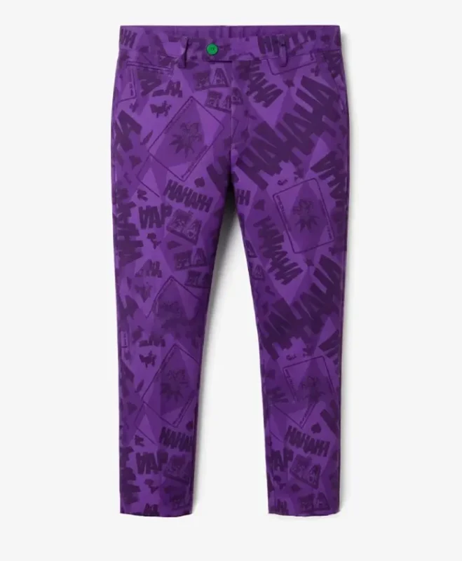 The Joker Purple Suit Pant