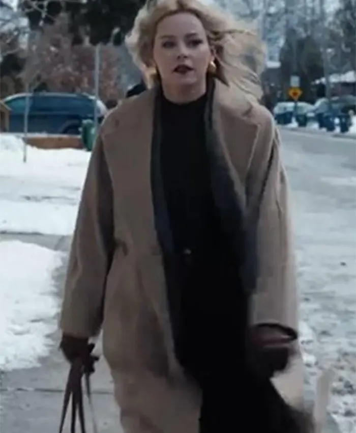 The Miniature Wife S01 Elizabeth Banks Beige Coat For Sale
